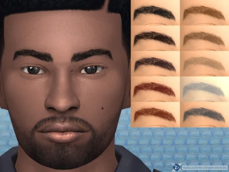 Natural Eyebrows for Males by lilotea at Mod The Sims