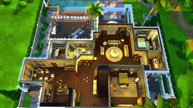 Sims 4 Lemon House at BERESIMS