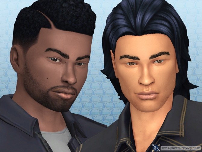 Sims 4 Natural Eyebrows for Males by lilotea at Mod The Sims