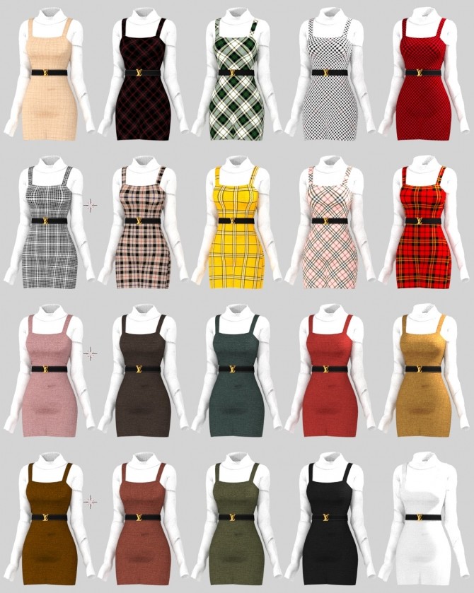 Sims 4 Emilia Dress at Daisy Pixels