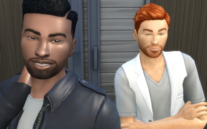 Sims 4 Natural Eyebrows for Males by lilotea at Mod The Sims