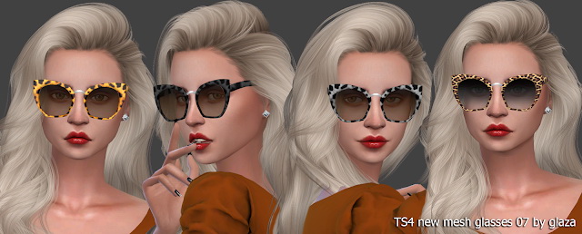 Sims 4 Sunglasses 07 (P) at All by Glaza