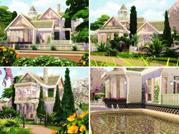 Sims 4 Pastel Beauty by MychQQQ at TSR