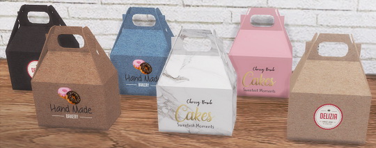 Sims 4 Cake Boxes & Cans at Descargas Sims