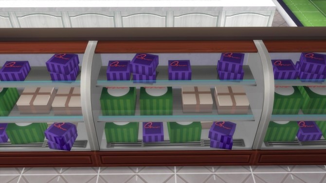 Sims 4 Functional bakery set by funhammy at Mod The Sims