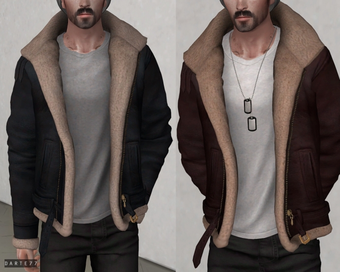 Darte77s Bomber Jacket Acc The Sims 4 Madame Sims 4 | Images and Photos ...