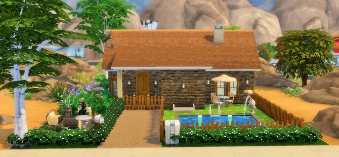 Sims 4 Single Sims Home by heikeg at Mod The Sims