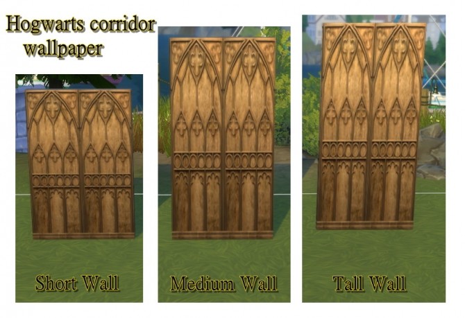 Sims 4 Hogwarts random wall and floor set by JH by huso1995 at Mod The Sims
