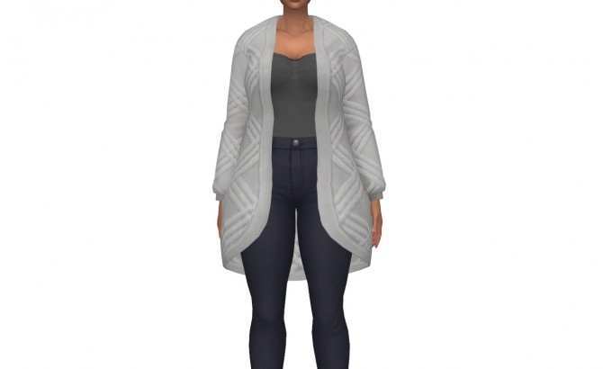 Sims 4 Grandpappy Separated Sweater at leeleesims1