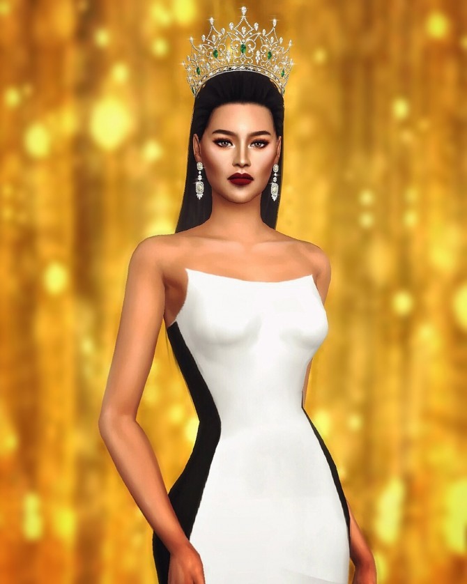 Sims 4 INTERNATIONAL QUEEN CROWN at MSSIMS
