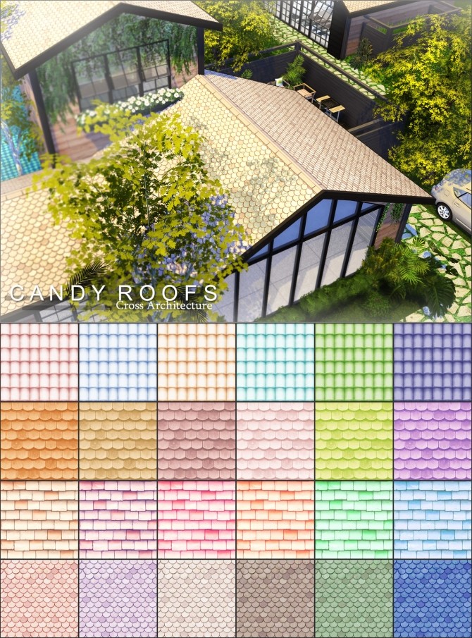 Sims 4 VEOX Roof, Window and Water Pack at Cross Design