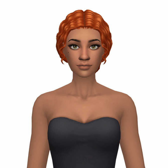 Sims 4 Going So Low Hair Set at leeleesims1