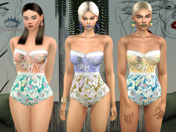 Sims 4 Swimwear V2 by icencetyy at TSR