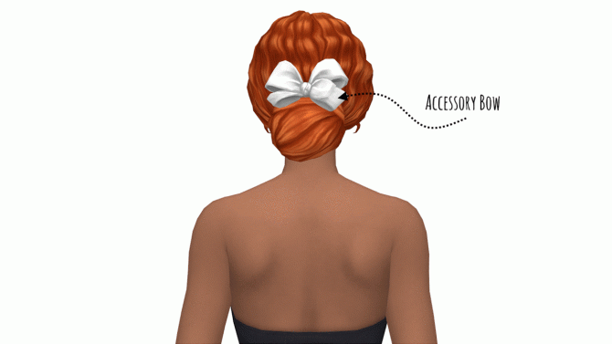 Sims 4 Going So Low Hair Set at leeleesims1