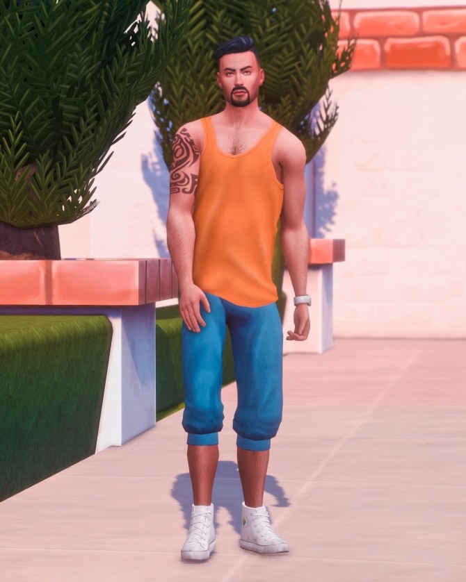 Sims 4 Townie Makeover Don Lothario at Katverse