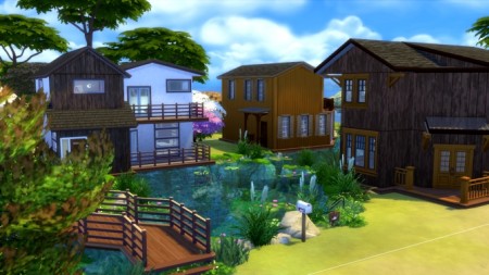 Chalets du Lac by valbreizh at Mod The Sims