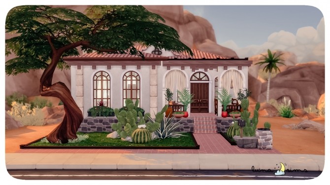 Sims 4 AGAVE ABODE at Luna Sims