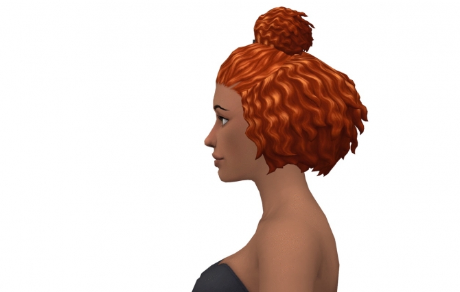 Tufty-Top Curls BG Hair at leeleesims1 » Sims 4 Updates