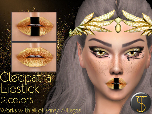 Sims 4 Cleopatra Lipstick by turksimmer at TSR