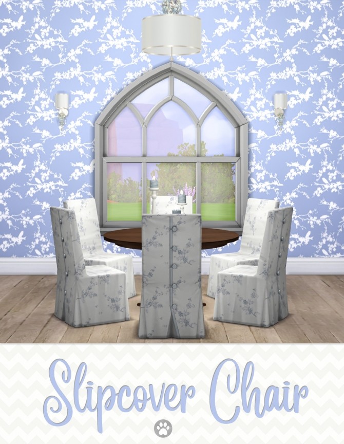 Sims 4 Slipcover Chair at SimPlistic