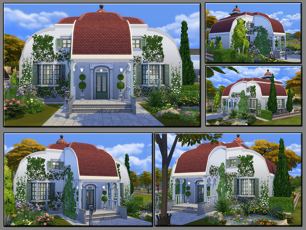 Sims 4 MB Mushroom Palace by matomibotaki at TSR