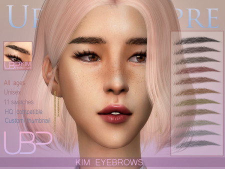 Kim eyebrows by Urielbeaupre at TSR