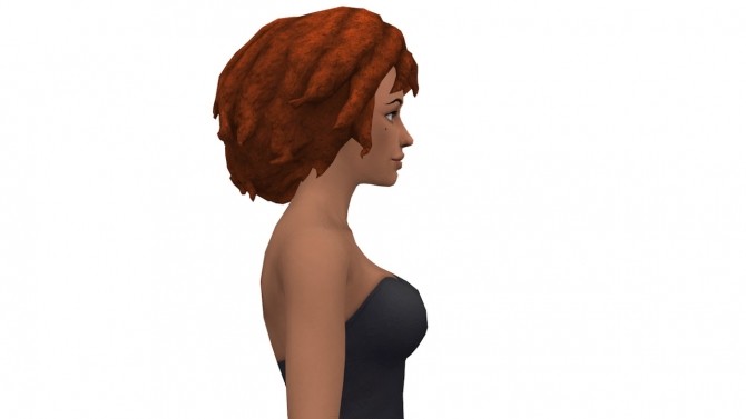 Sims 4 Undefined BG Hair at leeleesims1
