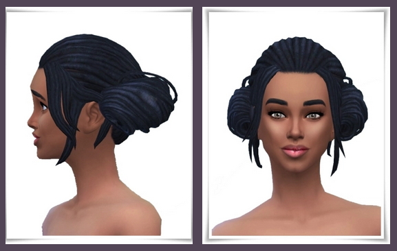 Sims 4 Miriam’s Dread Knots Hair at Birksches Sims Blog