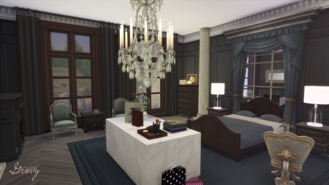 Sims 4 Georgian Home at GravySims