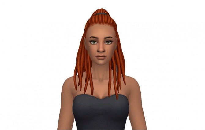 Sims 4 On Loc Ponytail BG Hair at leeleesims1