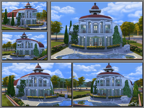 Sims 4 MB Mushroom Palace by matomibotaki at TSR