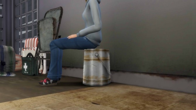 Sims 4 Crap bucket for homeless sims by kady301 at Mod The Sims