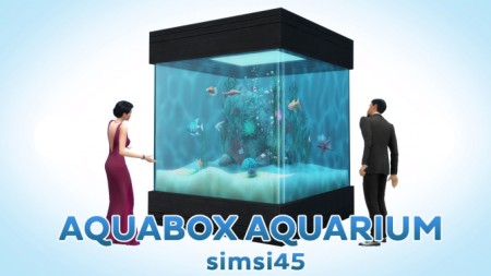 Aquabox Aquarium Conversion by simsi45 at Mod The Sims