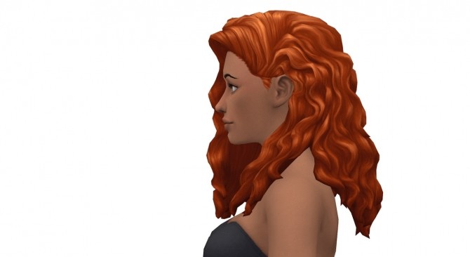 Sims 4 Heatwaves BG Compatible Hair at leeleesims1