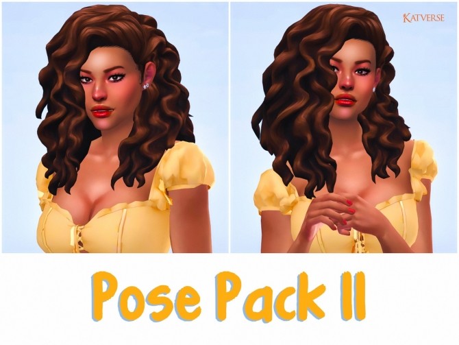 Sims 4 Pose Pack 11 at Katverse
