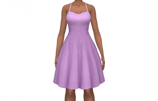 Sims 4 Second Bloom Dress at leeleesims1