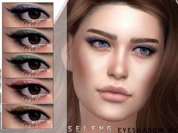Sims 4 Eyeshadow N7 by Seleng at TSR