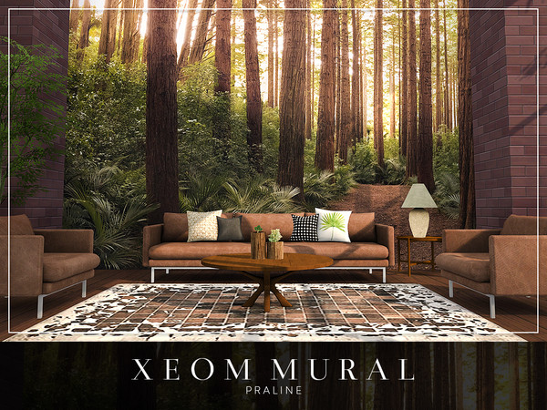 Sims 4 XEOM Murals by Pralinesims at TSR