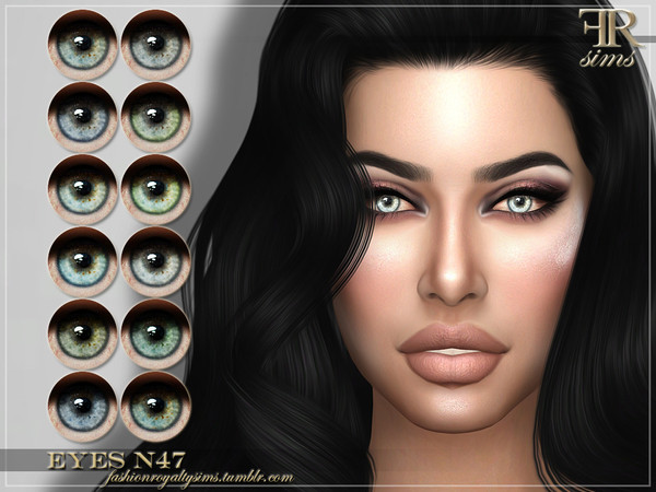 Sims 4 FRS Eyes N47 by FashionRoyaltySims at TSR
