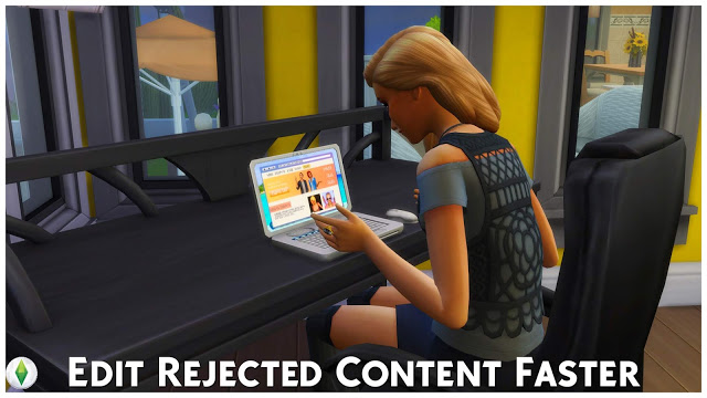Sims 4 Edit Rejected Content Faster at MSQ Sims