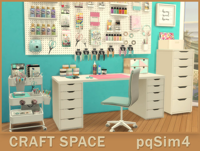 Sims 4 Craft Space at pqSims4