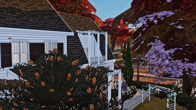 Sims 4 Hunter House at The Huntington