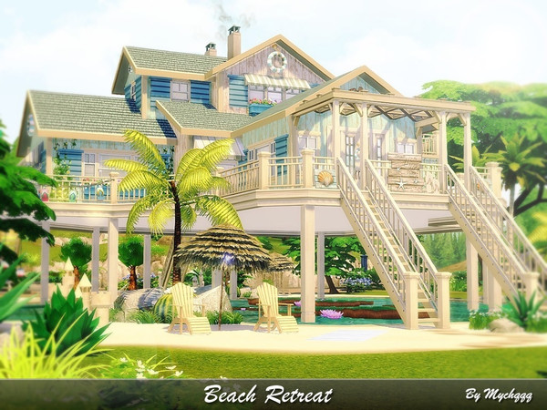 Sims 4 Beach Retreat by MychQQQ at TSR