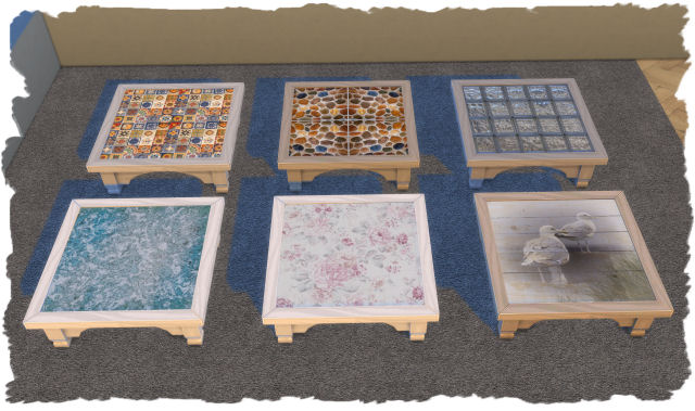 Sims 4 Coffee table by Chalipo at TSR