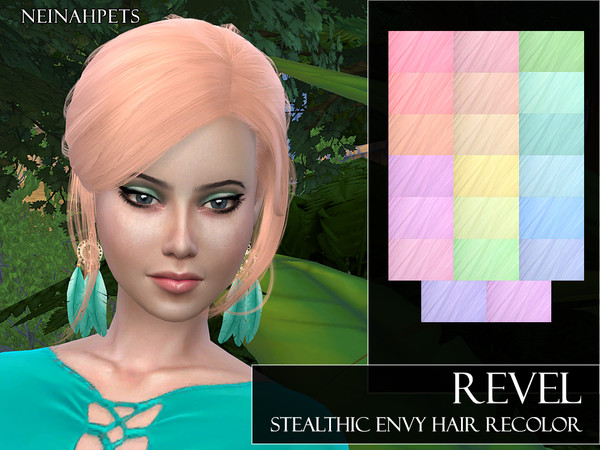Sims 4 Revel Stealthic Envy Recolor by neinahpets at TSR