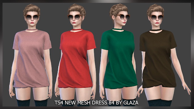 Sims 4 Dress 84 (P) at All by Glaza