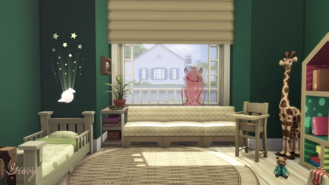 Sims 4 Toddler Bedroom at GravySims