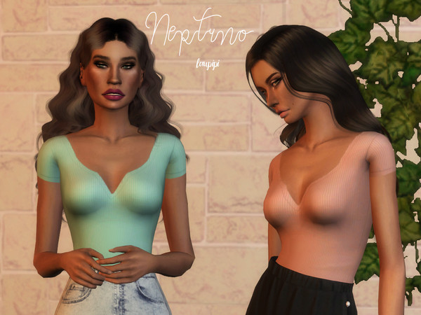 Sims 4 Neptuno bodysuit by laupipi at TSR