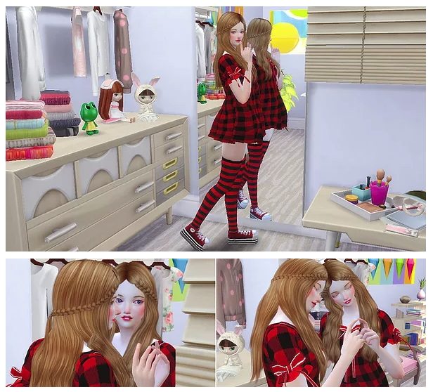 Sims 4 Mirror Pose at A luckyday