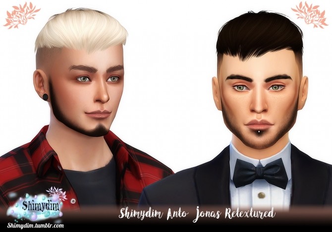 Sims 4 Anto Jonas Hair Retexture Child & Toddler Naturals + Unnaturals at Shimydim Sims